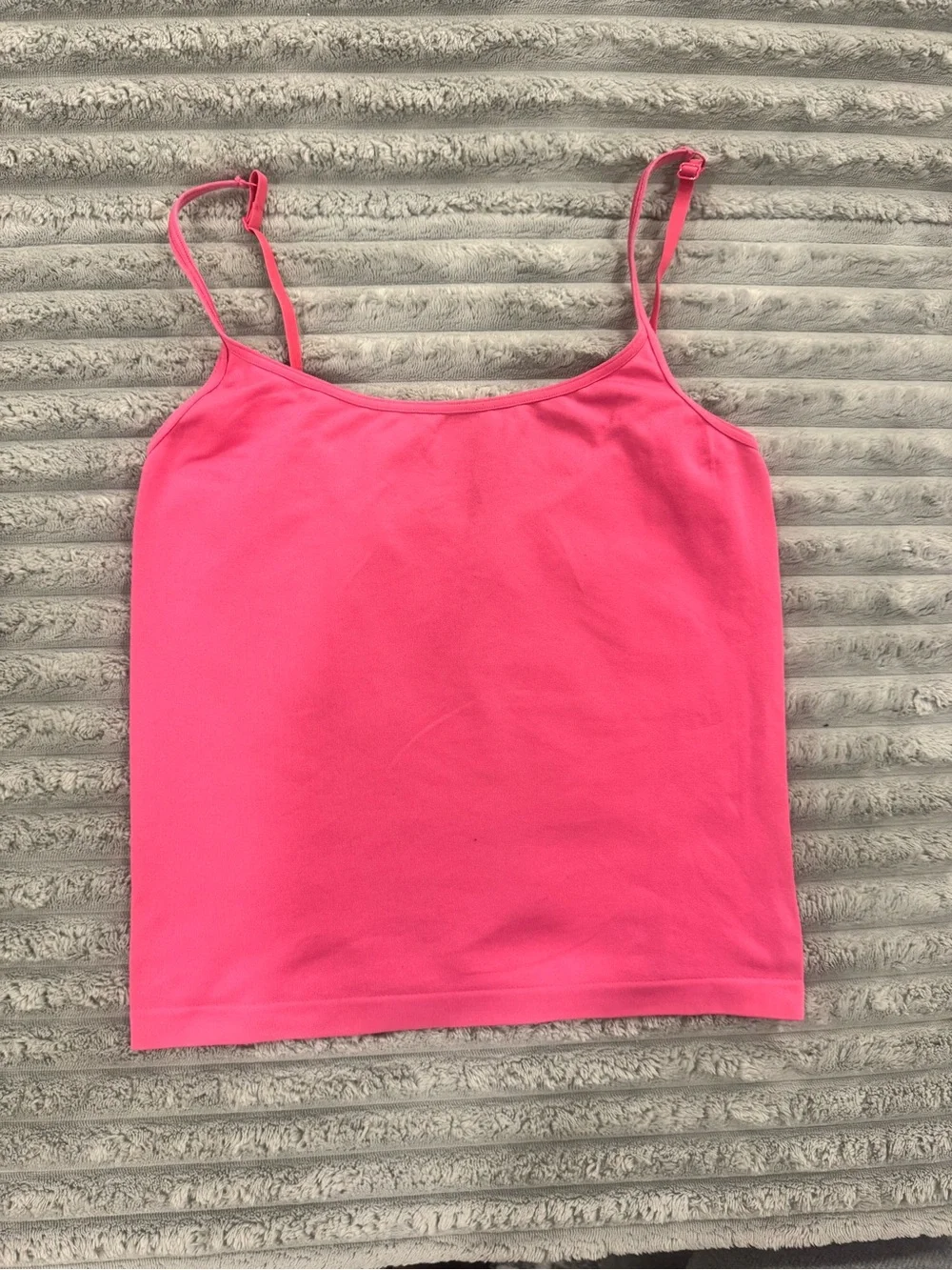 Victoria's Secret Hot Pink Spaghetti Strap Camisole